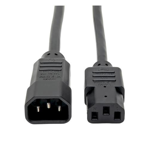 Tripp Lite  câble électrique Noir 0,61 m Coupleur C14 Coupleur C13 - P004-002-5