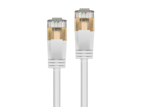 Monoprice  câble de réseau Blanc 15,24 m Cat6a S/FTP (S-STP) - 27540