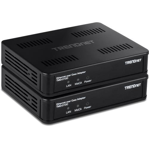 Trendnet  convertisseur de support réseau 2000 Mbit/s Noir - TMO-312C2K