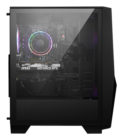 MSI Codex R2 B14NUD7-093US PC Intel® Core™ i7 i7-14700F 16 Go DDR5-SDRAM 1 To SSD NVIDIA GeForce RTX 4060 Ti Windows 11 Home Bureau Noir - CODEX R2 B14NUD7-093US