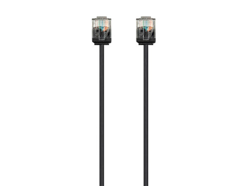 Monoprice Micro SlimRun câble de réseau Noir 0,3 m Cat6 U/UTP (UTP) - 34221