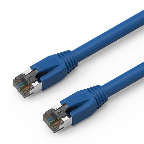 Axiom  câble de réseau Bleu 0,15 m Cat8 SF/UTP (S-FTP) - C8SBSFTP-B6IN-AX