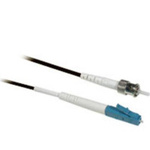 C2G 2m LC/ST Plenum-Rated 9/125 Simplex Single-Mode Fiber Patch Cable câble InfiniBand et à fibres optiques Noir - 37681