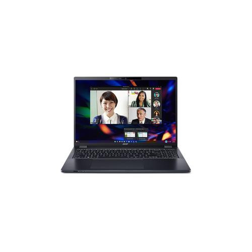 Acer TravelMate P4 TMP416-52-71UG Intel® Core™ i7 i7-1355U Ordinateur portable 40,6 cm (16") WUXGA DDR4-SDRAM 512 Go SSD Wi-Fi 6 (802.11ax) Windows 11 Pro Bleu - NX.B03AA.003