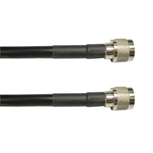 Ventev  câble coaxial LMR400 7,62 m Noir - LMR400NMNM-25