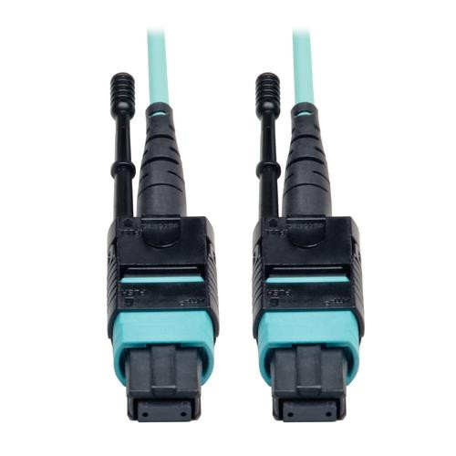 Tripp Lite  câble InfiniBand et à fibres optiques 3,05 m MTP Noir, Turquoise - N844-03M-12-P