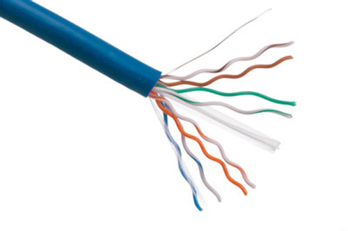 Axiom  câble de réseau Bleu 305 m Cat6 U/UTP (UTP) - C6BCS-B1000-AX
