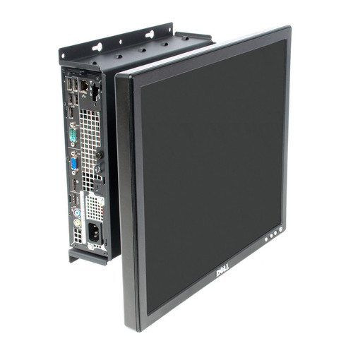 RackSolutions  support d'écran plat pour bureau Mur Noir - 104-1965