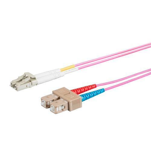 Monoprice  câble InfiniBand et à fibres optiques 2 m LC SC Violet - 33130