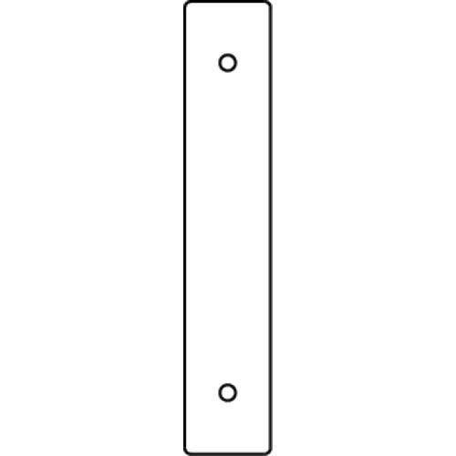 WIREMOLD  Plaque de commutation et obturateur - RFB119-SPACER
