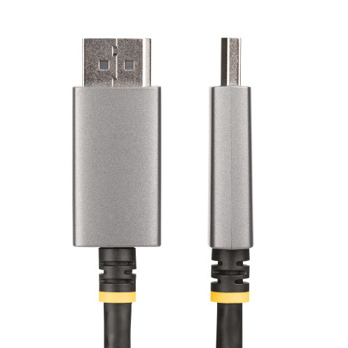 StarTech.com Câble Adaptateur DisplayPort vers HDMI, 8K 60Hz, 4K 144Hz, HDR10, DP 1.4 vers HDMI 2.1 - Convertisseur Vidéo Actif, Adaptateur DisplayPort vers Moniteur HDMI - Cordon DisplayPort vers HDMI M/M - 133DISPLAYPORTHDMI21