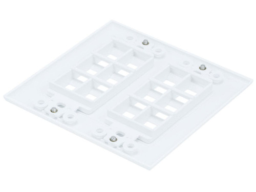 Monoprice  Plaque de commutation et obturateur Blanc - 6837
