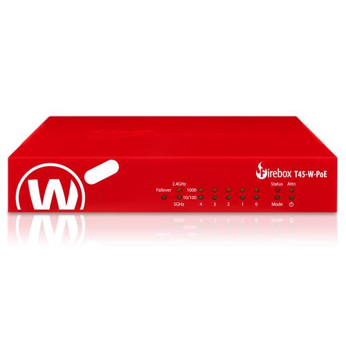 WatchGuard Firebox T45-W-PoE pare-feux (matériel) 3,94 Gbit/s - WGT48643-US