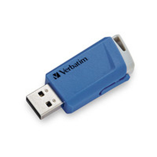 Verbatim Store ‘n’ Click lecteur USB flash 16 Go USB Type-A Bleu, Jaune - 70376