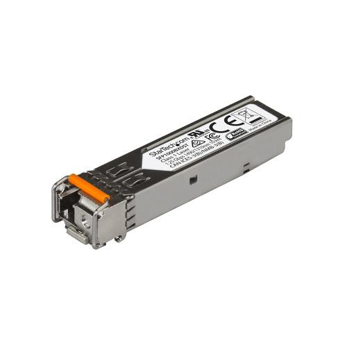 StarTech.com Module de transceiver SFP 1000BASE-BX fibre optique Gb (Charge descendante) - Conforme aux normes MSA - Monomode LC - 10 km - SFP1000BXDST