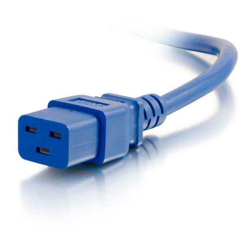 C2G 5ft, IEC320C20/IEC320C19 Bleu 1,5 m Coupleur C20 Coupleur C19 - 17732