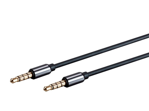 Monoprice  câble audio 4,6 m 3,5mm Noir - 24439
