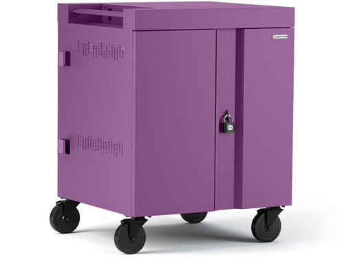 Bretford Cube Cart Classe mobile de charge et de gestion Violet - TVC16USBC-ORC