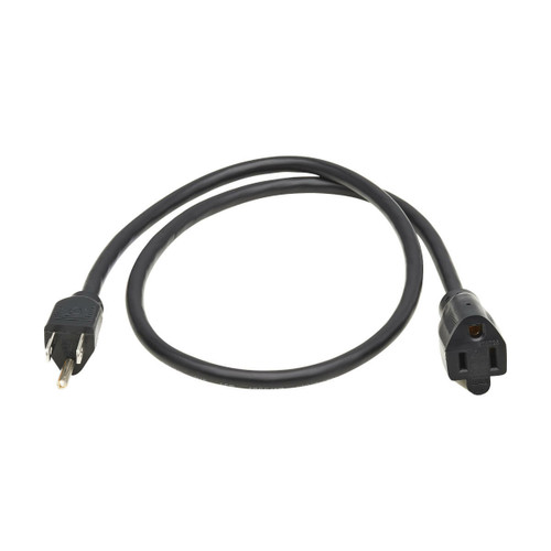 Tripp Lite  câble électrique Noir 0,91 m NEMA 5-15P NEMA 5-15R - P022-003-13A