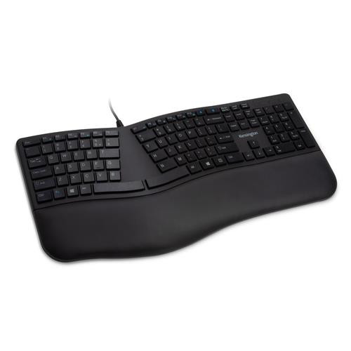 Kensington  clavier Bureau USB QWERTY Anglais Noir - K75400US