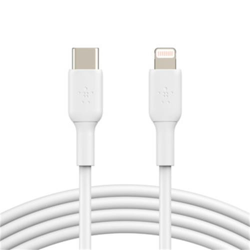 Belkin  câble Lightning 1 m Blanc - CAA003BT1MWH