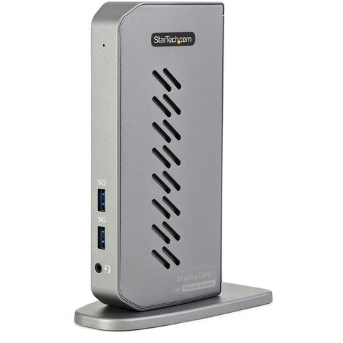 StarTech.com  station d'accueil Avec fil USB 3.2 Gen 1 (3.1 Gen 1) Type-B Noir, Gris - DK30A2DHU