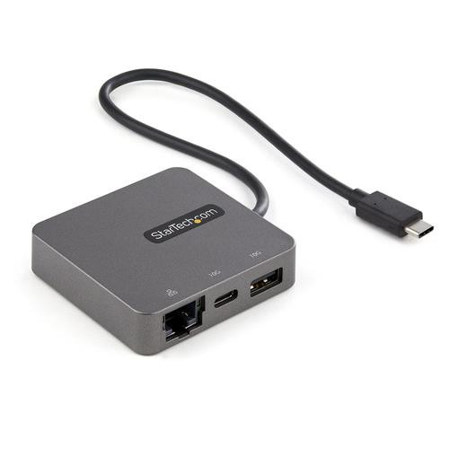 StarTech.com Adaptateur mulitport USB-C - Câble intégré de 29 cm - USB 3.1 Gen 2 - 10 Gbps - HDMI et VGA - DKT31CHVL