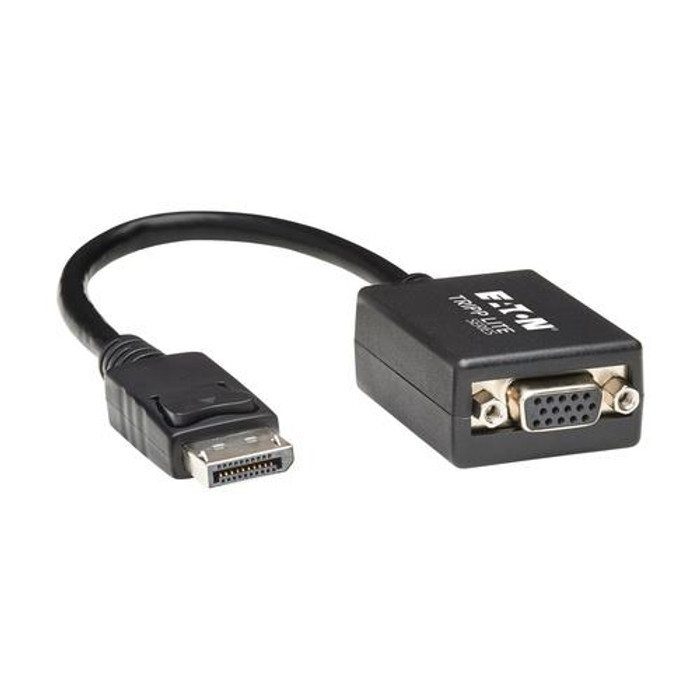 Tripp Lite  câble vidéo et adaptateur 0,15 m DisplayPort VGA (D-Sub) Noir - P134-06N-VGA