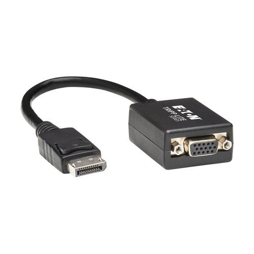 Tripp Lite  câble vidéo et adaptateur 0,15 m DisplayPort VGA (D-Sub) Noir - P134-06N-VGA
