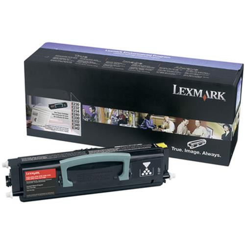 Lexmark E230, E232, E234, E240, E330, E340, E332, E342 Toner Cartridge Cartouche de toner Original Noir - 24035SA