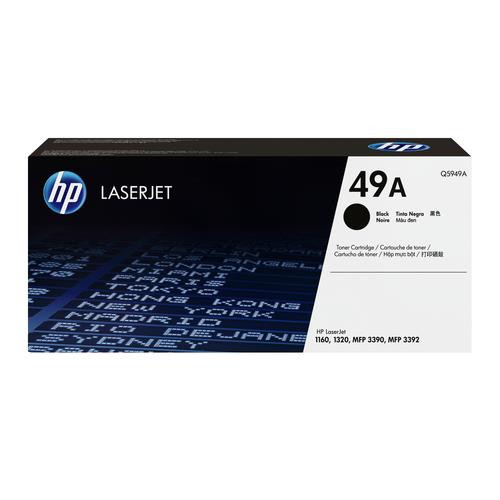 HP 49A toner LaserJet noir authentique - Q5949A