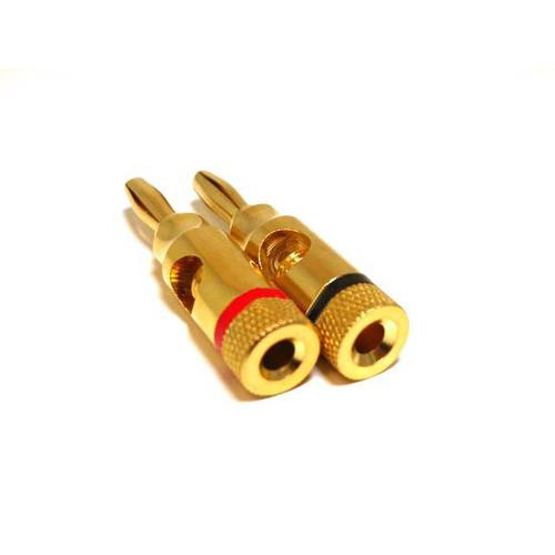 Monoprice  connecteur de fils Banana Or - 2943