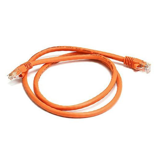 Monoprice 3ft. Cat6 UTP câble de réseau Orange 0,91 m U/UTP (UTP) - 3413