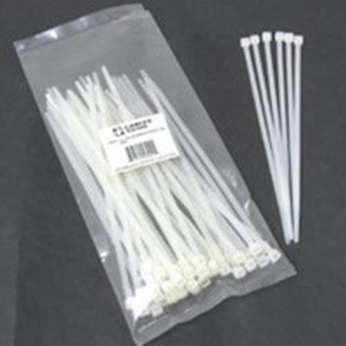 C2G 7.5in Cable Ties - White 100pk serre-câbles Blanc - 43034