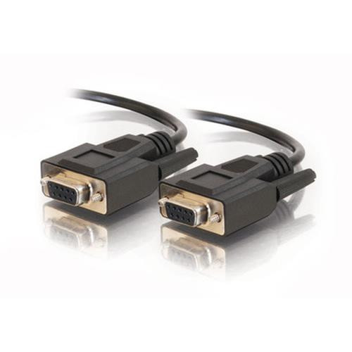 C2G 6ft DB9 F/F Cable - Black câble Série Noir 1,8 m - 52035
