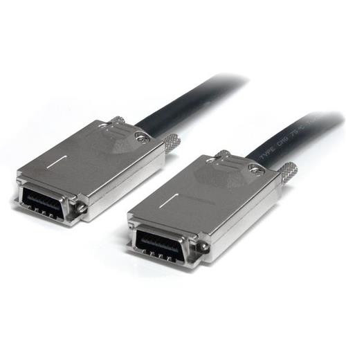 StarTech.com Câble Infiniband SFF-8470 1m - Câble SAS Externe SFF-8470 vers SFF-8470 1 m - SAS7070S100