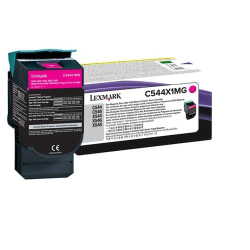 Lexmark  Cartouche de toner Original Magenta - C544X1MG
