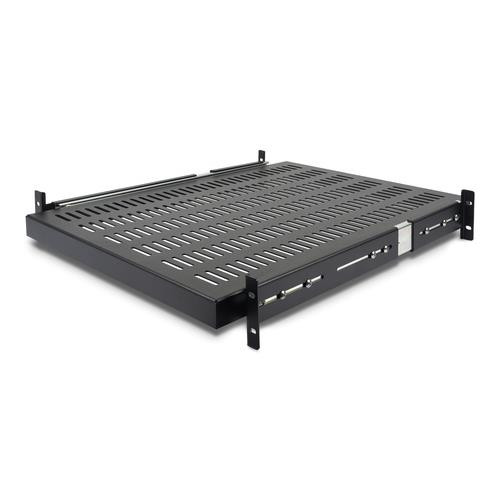 StarTech.com Etagère coulissante pour Rack de Serveur 2U - Profondeur ajustable 48 cm – 22.7kg - UNISLDSHF19