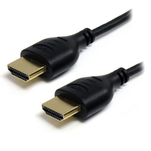 StarTech.com Câble slim - HDMI vers HDMI avec Ethernet - Ultra HD 4k x 2k - 7,6 m - HDMIMM3HSS
