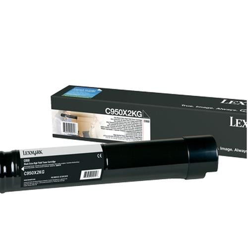 Lexmark  Cartouche de toner 1 pièce(s) Original Noir - C950X2KG