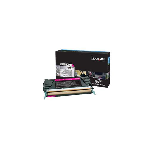 Lexmark  Cartouche de toner 1 pièce(s) Original Magenta - X748H2MG