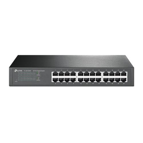 TP-Link  commutateur réseau Non-géré Gigabit Ethernet (10/100/1000) Gris - TL-SG1024D