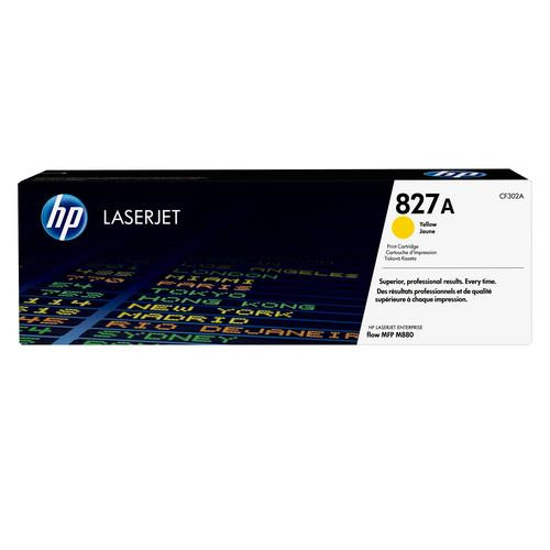 HP 827A toner LaserJet jaune authentique - CF302A