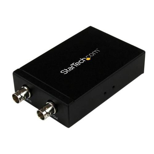 StarTech.com Convertisseur 3G SDI vers HDMI avec sortie SDI en boucle jusqu'à 230m - Noir - SDI2HD