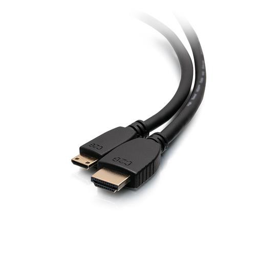 C2G Câble HDMI haut débit vers mini HDMI avec Ethernet, 1,8 m - 50619