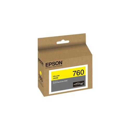 Epson 760 cartouche d'encre Original Jaune - C13T760420