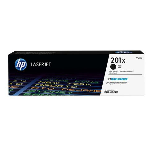 HP 201X toner LaserJet Noir grande capacité authentique - CF400X