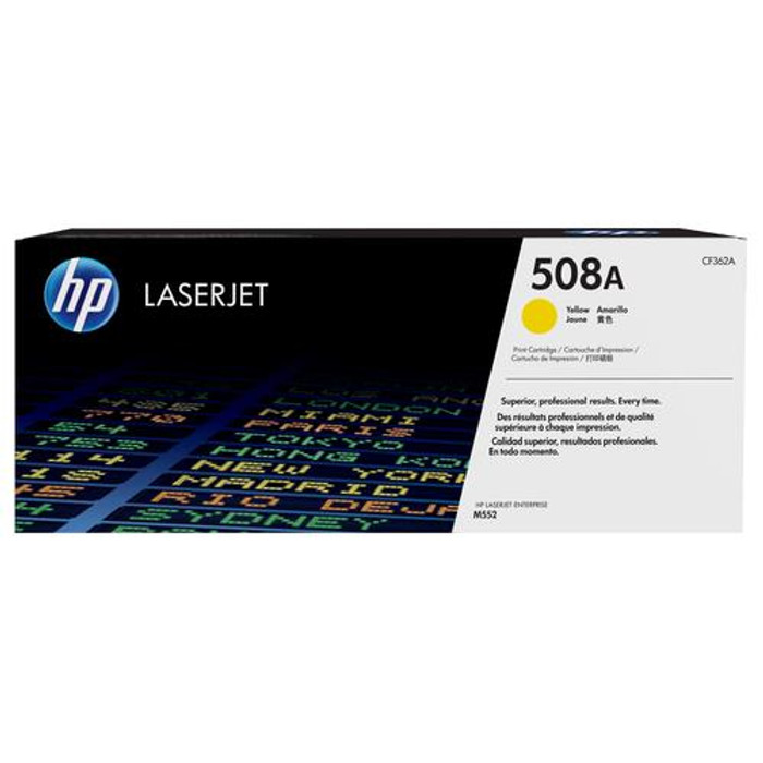 HP 508A toner LaserJet Jaune authentique - CF362A