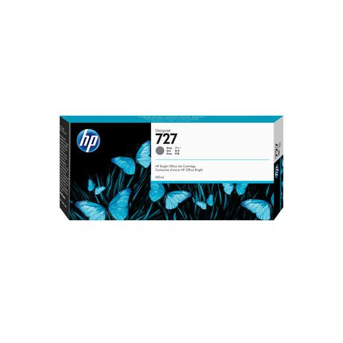 HP 727 cartouche d'encre DesignJet grise, 300 ml - F9J80A