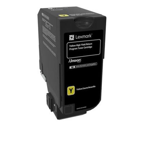 Lexmark  Cartouche de toner 1 pièce(s) Original Jaune - 84C1HY0